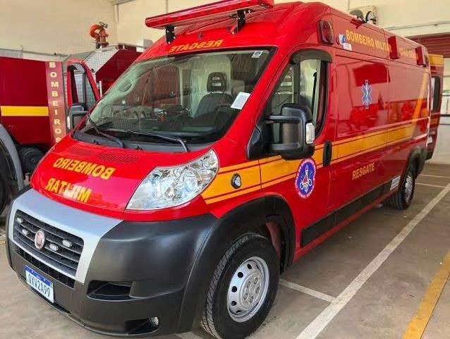 Bombeiros resgatam vítima de ferimento por arma de fogo em Guaxupé 