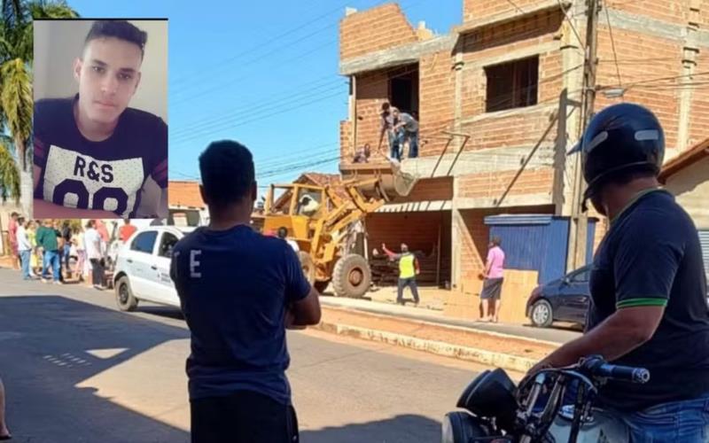 Morre ajudante de pedreiro eletrocutado enquanto trabalhava em obra em Monte Belo