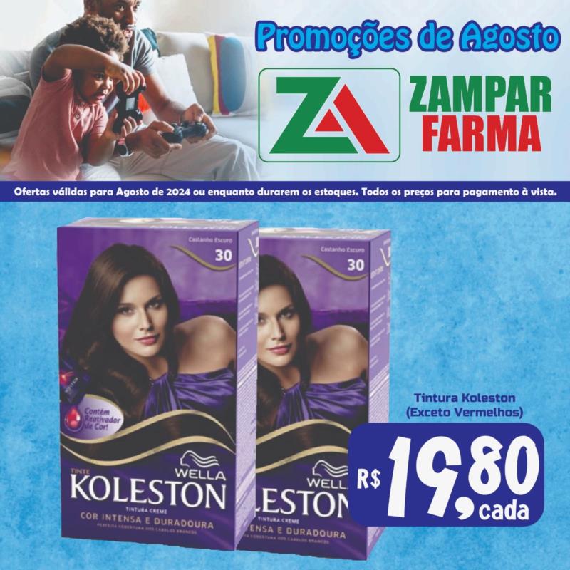 E continuam as promoções de agosto na Zampar Farma 