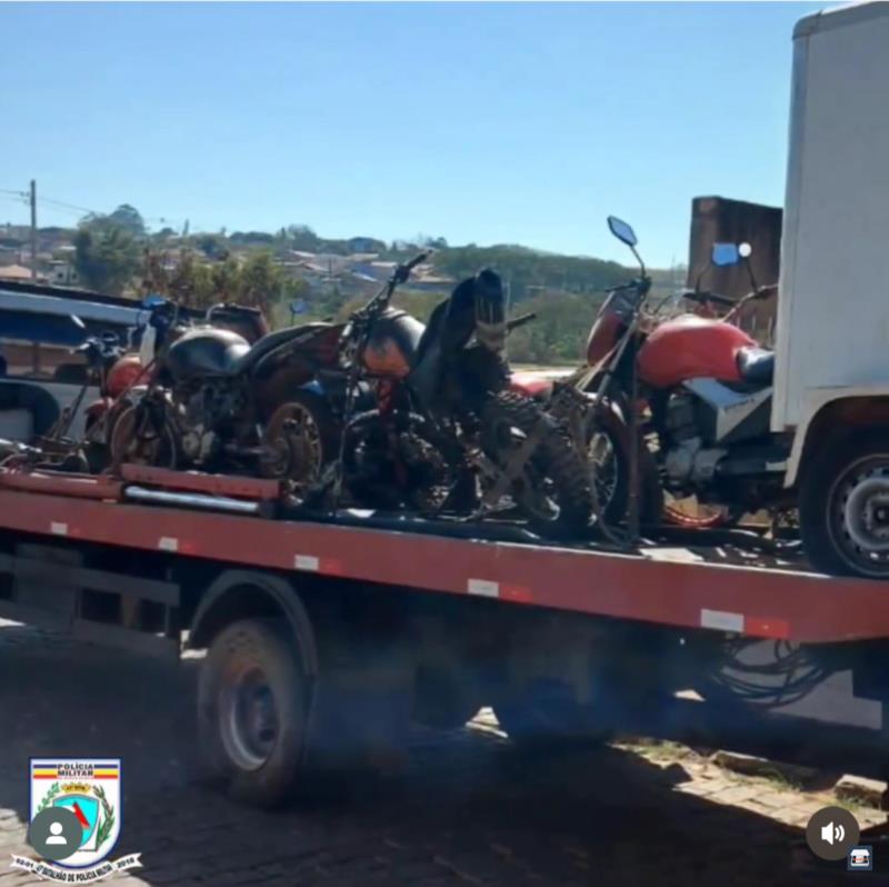 Operação conjunta entre as polícias Militar e Civil combate irregularidades na prática de desmanche de veículos em Monte Santo de Minas 