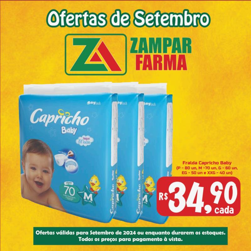 E continuam as Ofertas de Setembro na Zampar Farma 