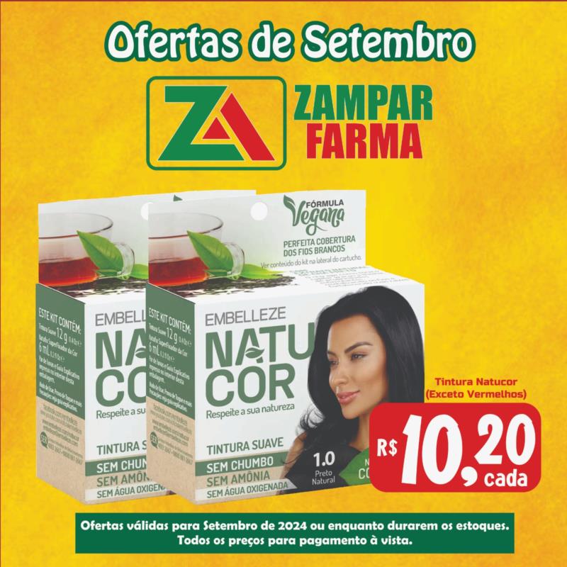 E continuam as Ofertas de Setembro na Zampar Farma 