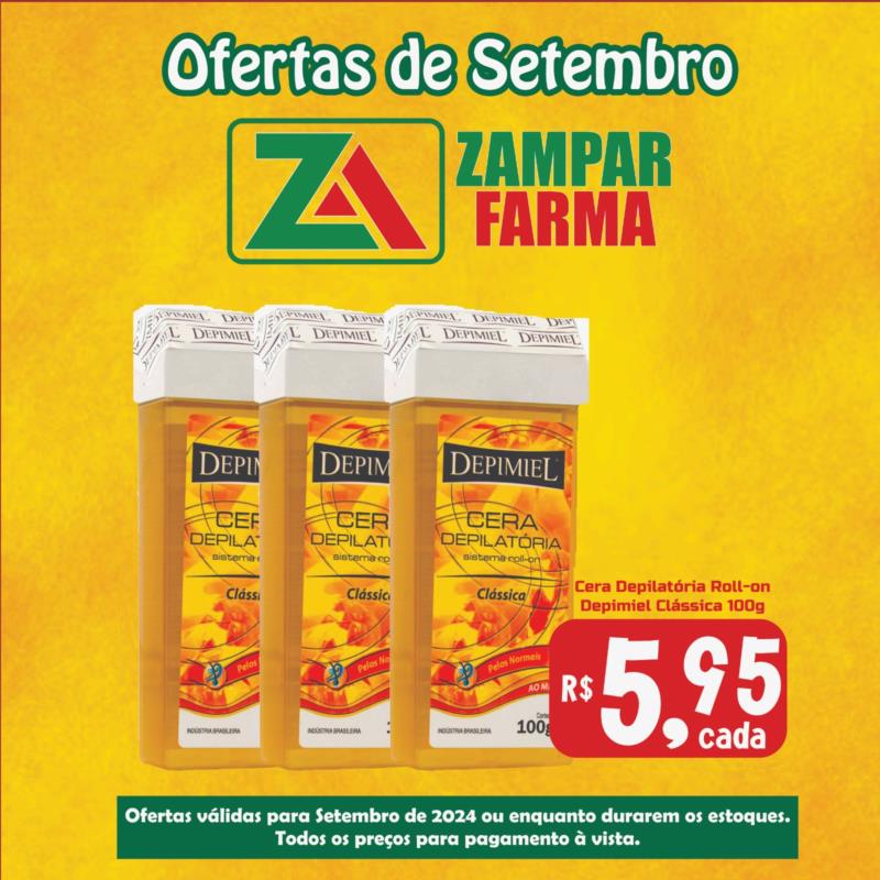 E continuam as Ofertas de Setembro na Zampar Farma 