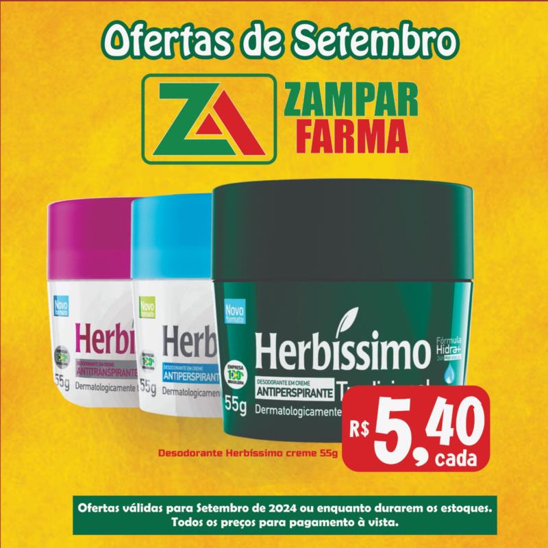 E continuam as Ofertas de Setembro na Zampar Farma 