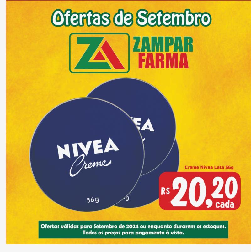 E continuam as Ofertas de Setembro na Zampar Farma 