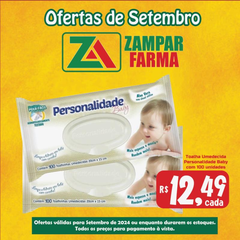 E continuam as Ofertas de Setembro na Zampar Farma 