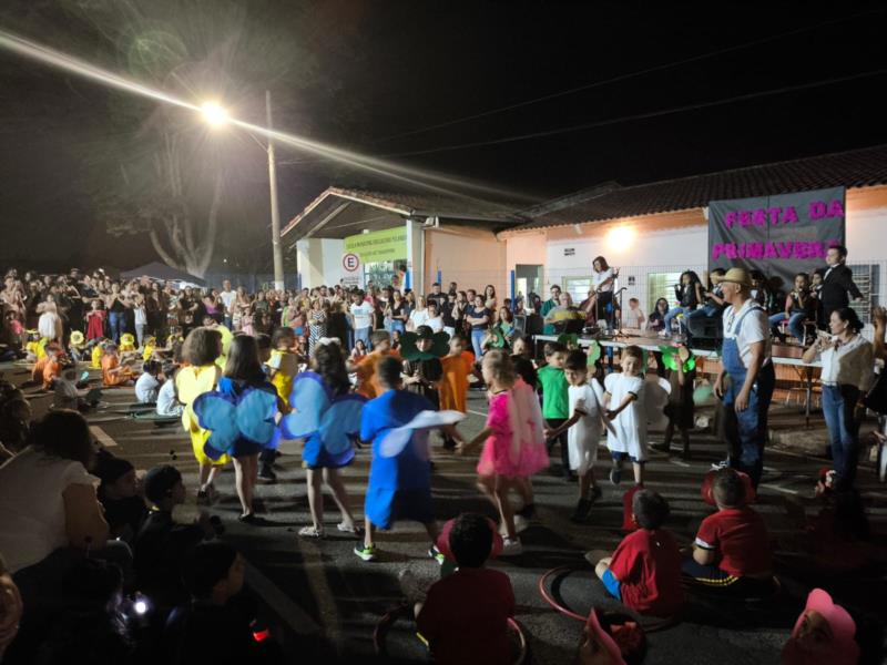 Escola Municipal Yolanda Conti Bertoni realiza a 1ª Festa da Primavera em Guaxupé 