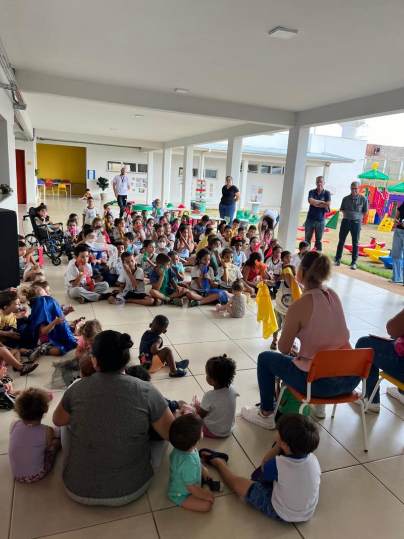 Escolas de período integral da rede municipal de Guaxupé promovem interação entre as crianças 