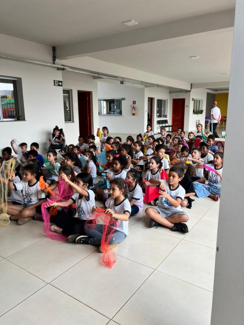 Escolas de período integral da rede municipal de Guaxupé promovem interação entre as crianças 