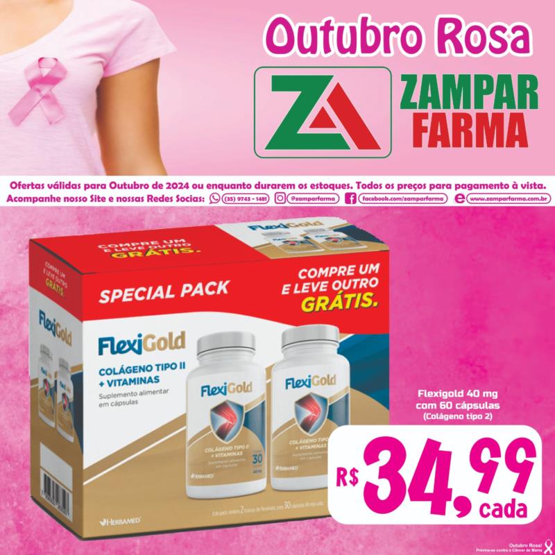 Ofertas de outubro na Zampar Farma 