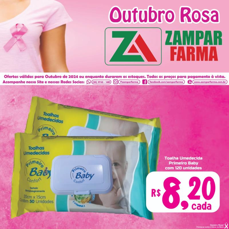 Ofertas de outubro na Zampar Farma 