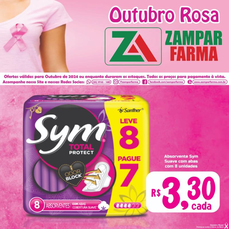 Ofertas de outubro na Zampar Farma 