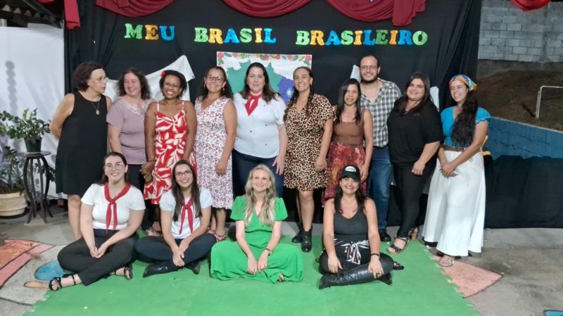 EMEI Santa Rita realiza festa com toda a comunidade escolar em Guaxupé 