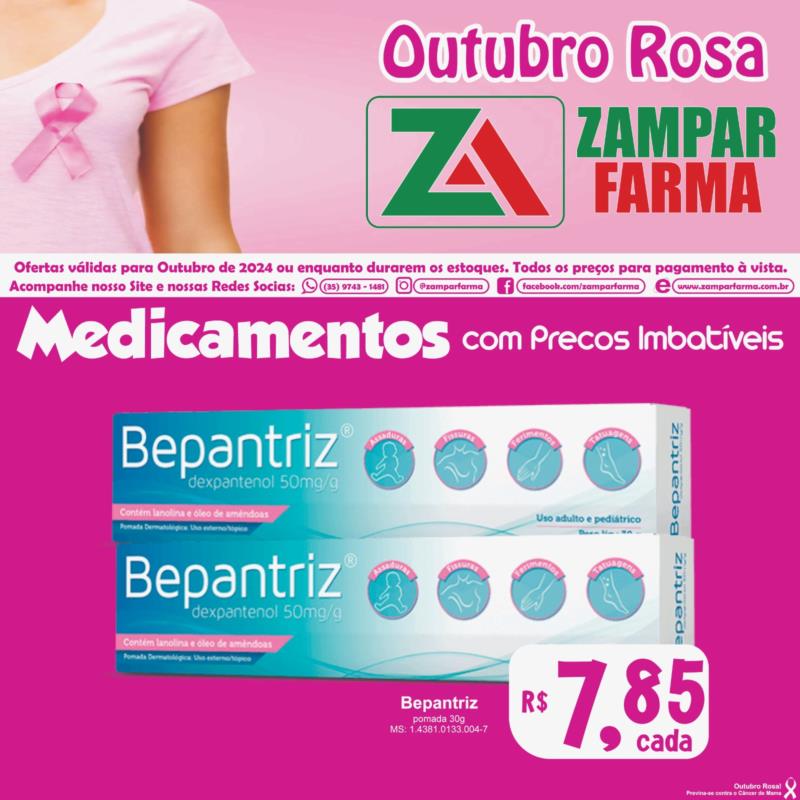 E continuam as ofertas de Outubro na Zampar Farma 