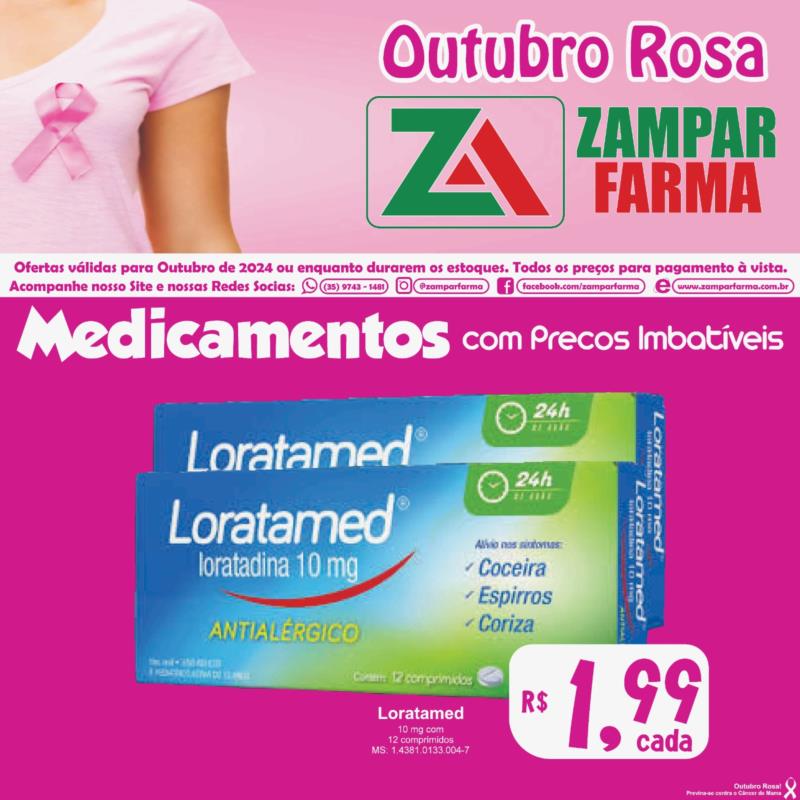 E continuam as ofertas de Outubro na Zampar Farma 