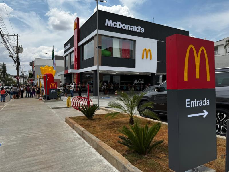 McDonalDs amplia sua presença no sul de Minas e inaugura sua primeira unidade em Passos