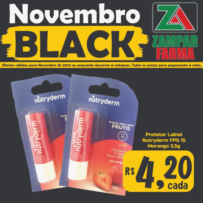 Ofertas de Black Friday na Zampar Farma 