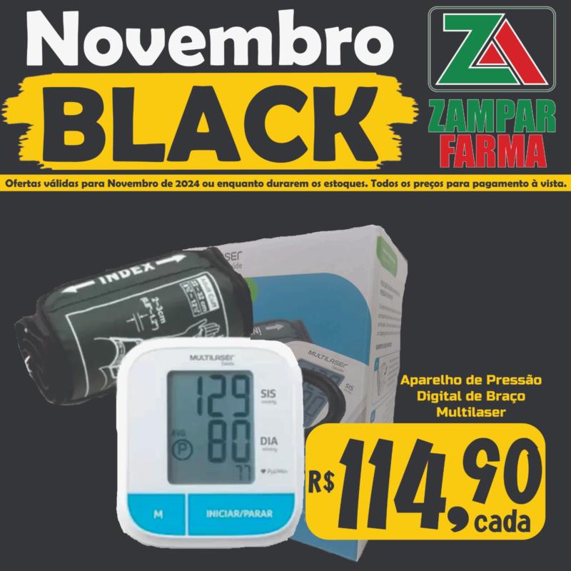 E as ofertas de Black Friday na Zampar Farma continuam 