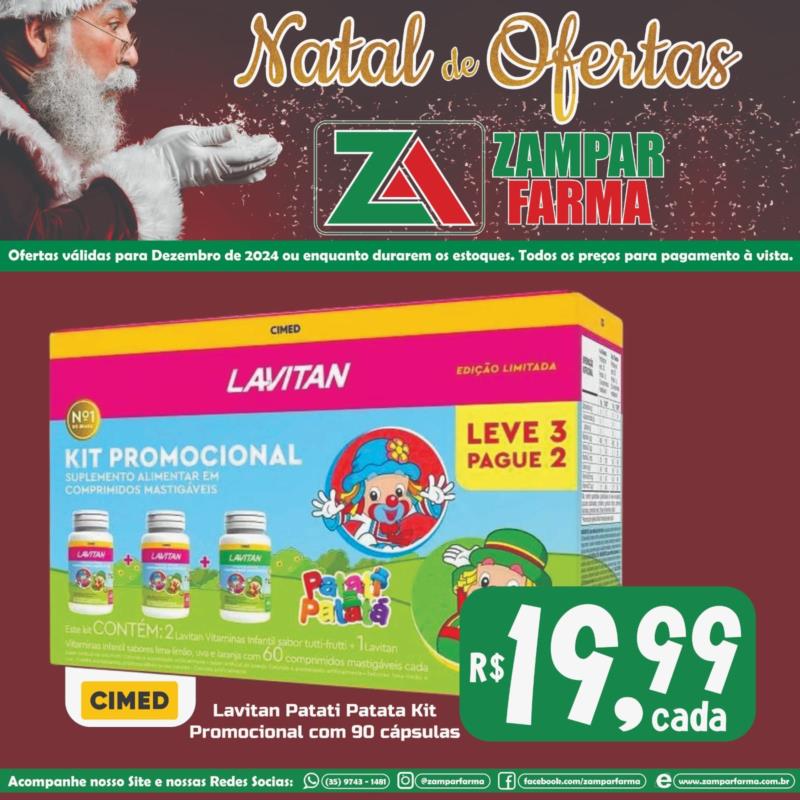 Natal de Ofertas da Zampar Farma 