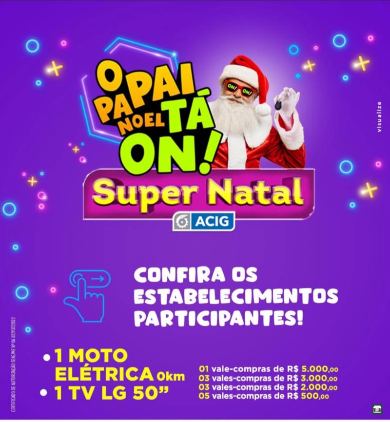 Em Guaxupé, o Super Natal da Acig 