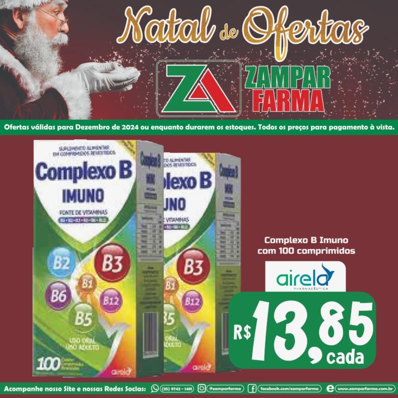 E continua o Natal de Ofertas da Zampar Farma