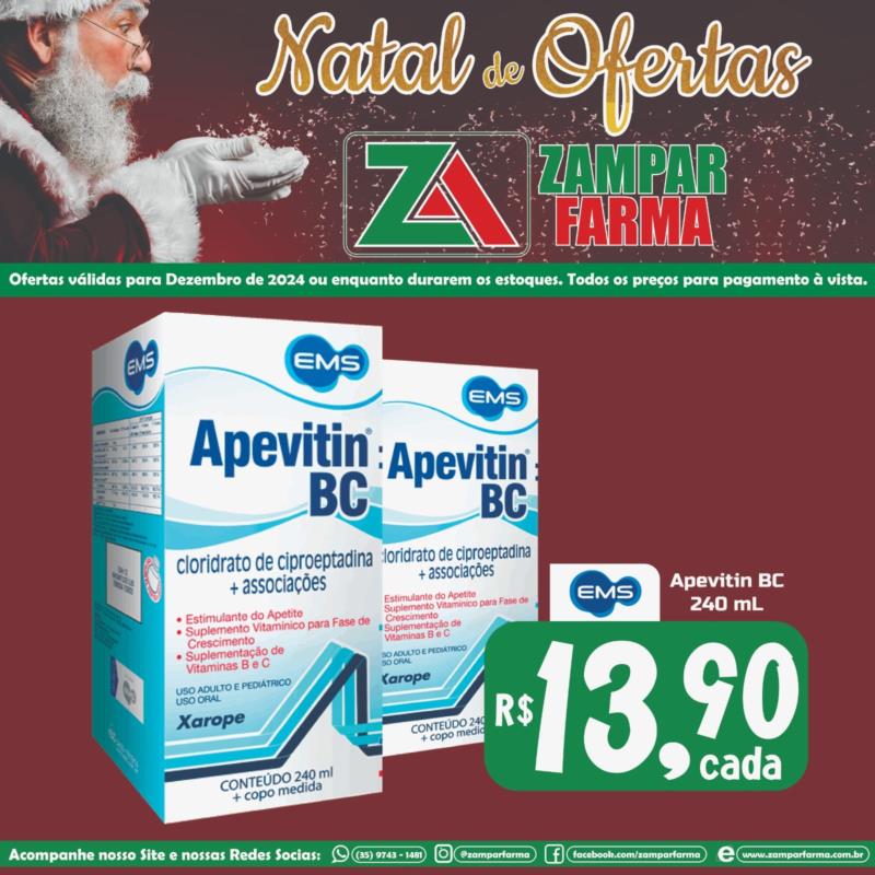 E continua o Natal de Ofertas da Zampar Farma