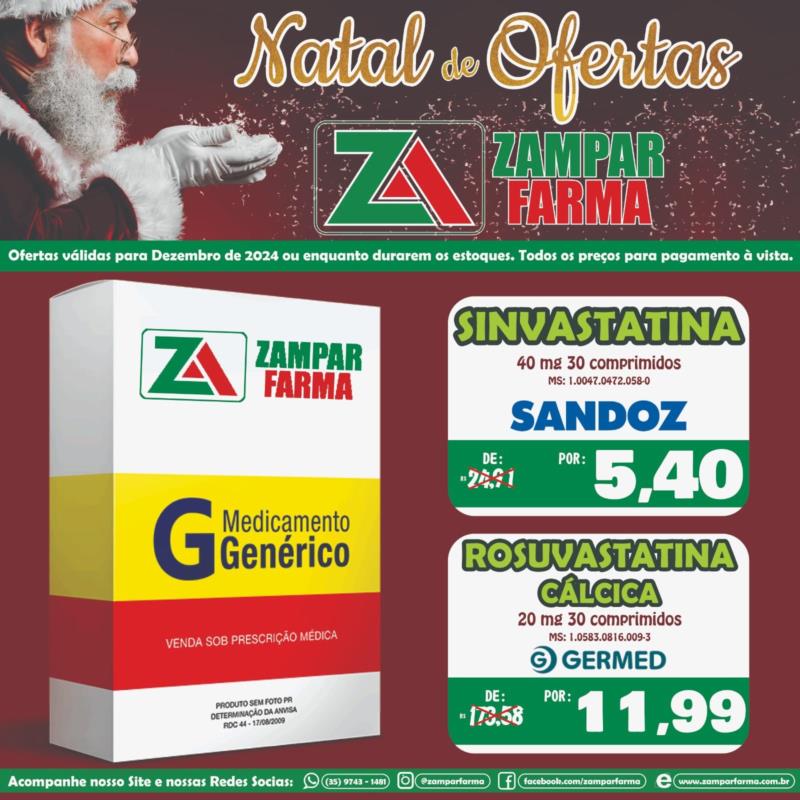 E continua o Natal de Ofertas da Zampar Farma