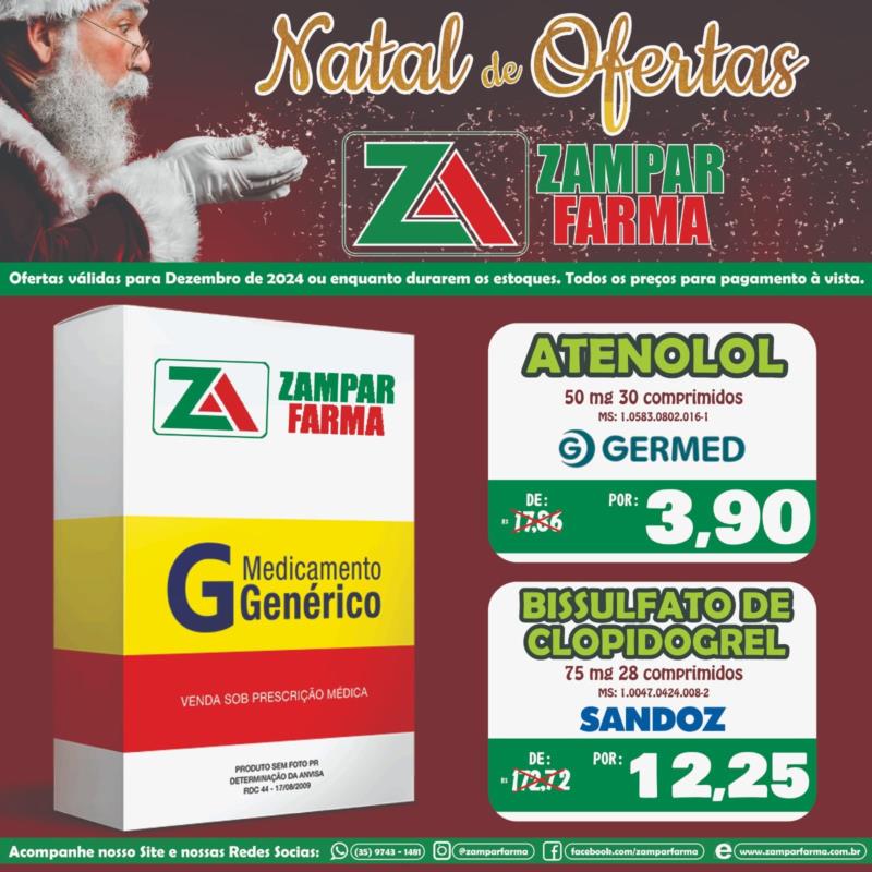 E continua o Natal de Ofertas da Zampar Farma