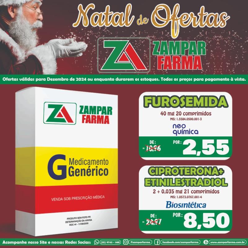 E continua o Natal de Ofertas da Zampar Farma