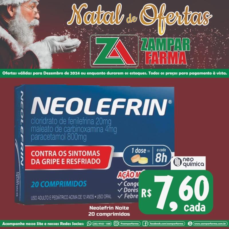 E continua o Natal de Ofertas da Zampar Farma