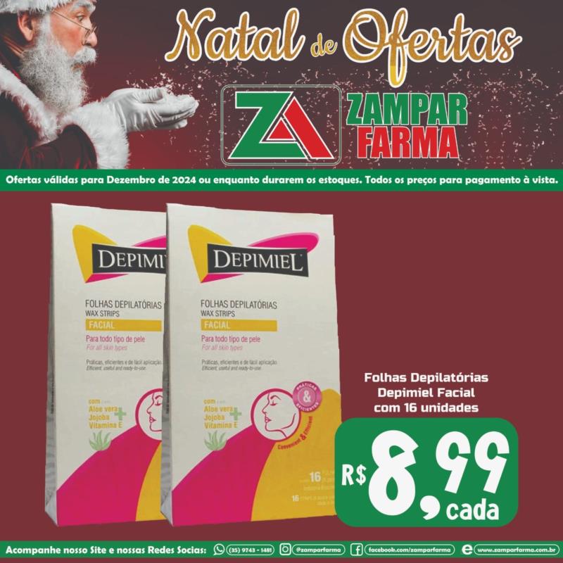 E continua o Natal de Ofertas da Zampar Farma