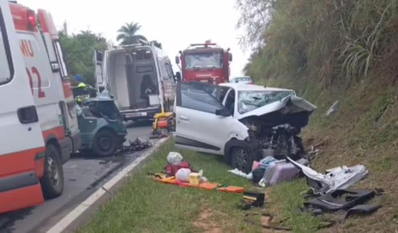 Acidente na Rodovia SP-350, entre Rio Pardo e Tapiratiba, tira a vida de guaxupeano e deixa mulher ferida 