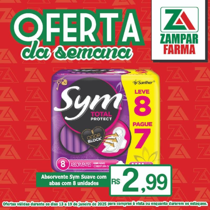 Ofertas da semana na Zampar Farma 