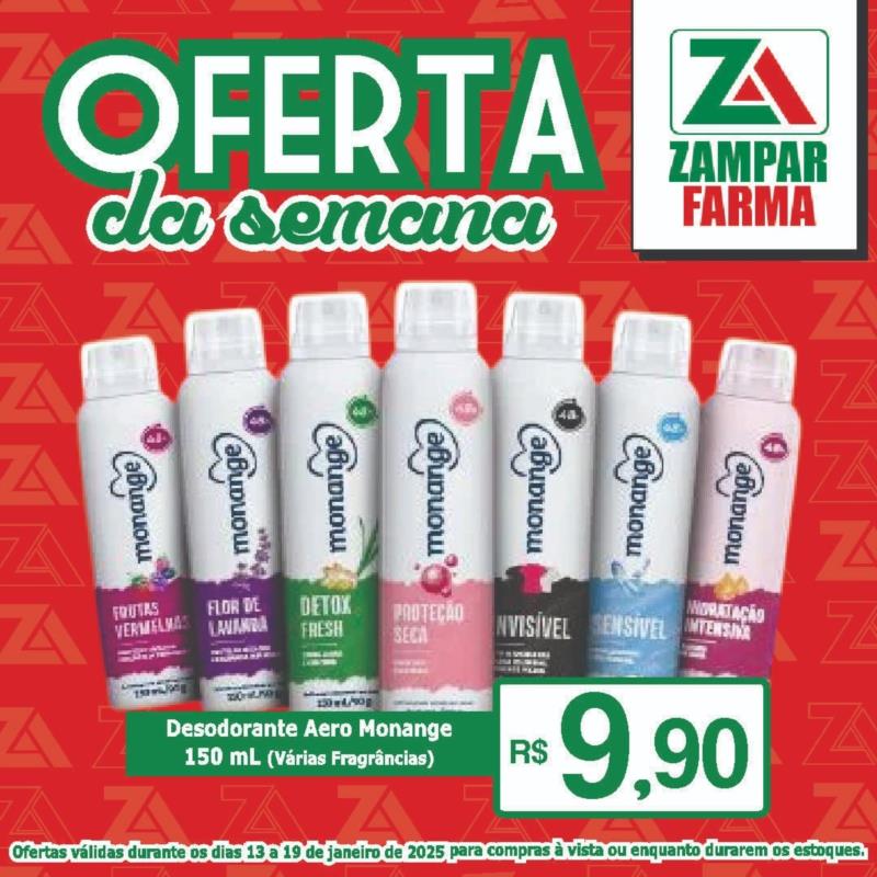 Ofertas da semana na Zampar Farma 