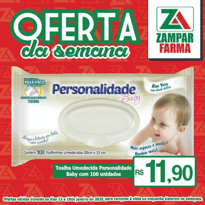 Ofertas da semana na Zampar Farma 