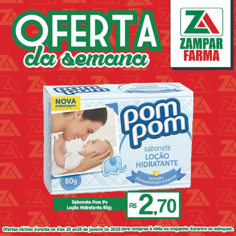 Ofertas da semana na Zampar Farma