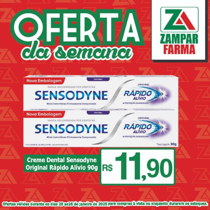 Ofertas da semana na Zampar Farma