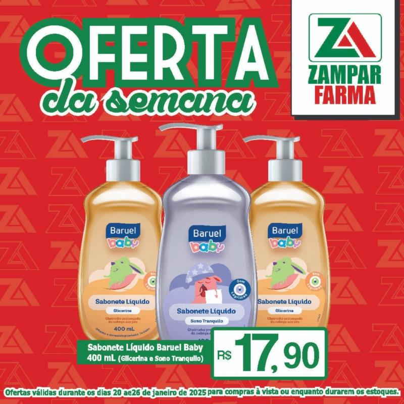 Ofertas da semana na Zampar Farma