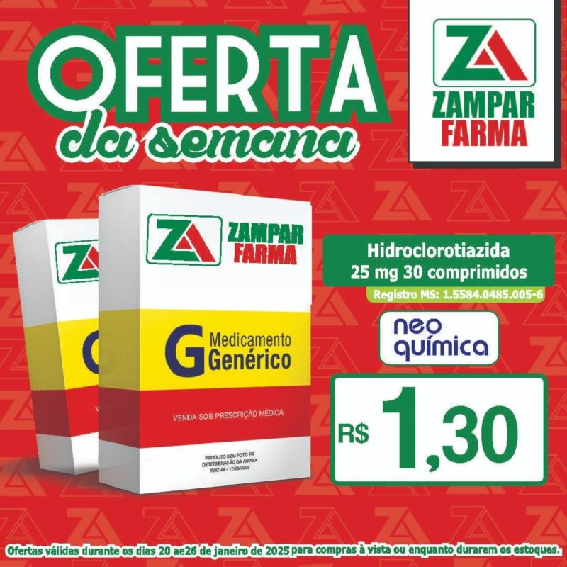 Ofertas da semana na Zampar Farma