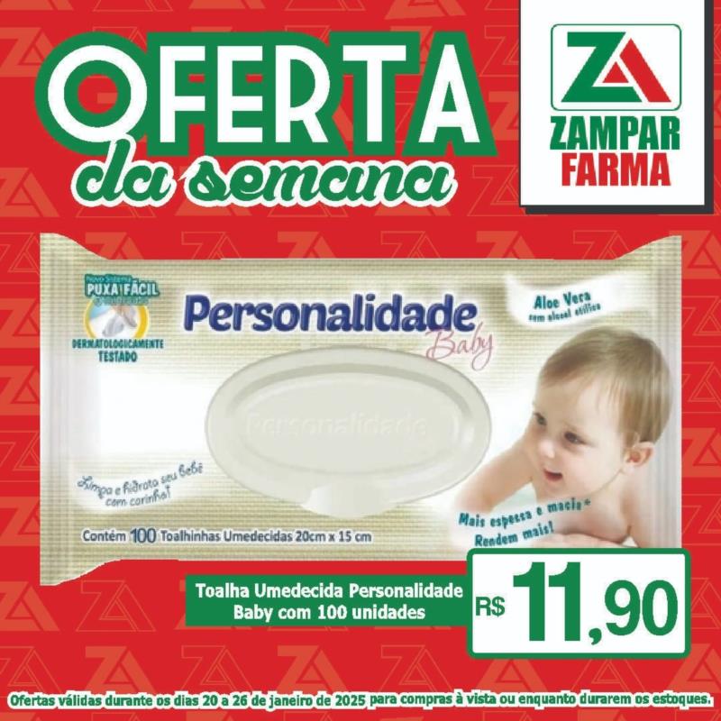 Ofertas da semana na Zampar Farma