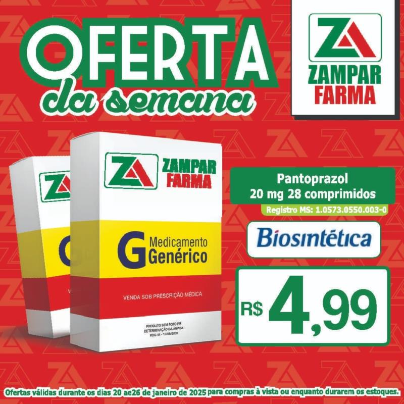 Ofertas da semana na Zampar Farma