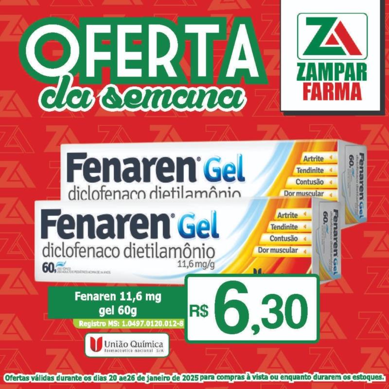 Ofertas da semana na Zampar Farma