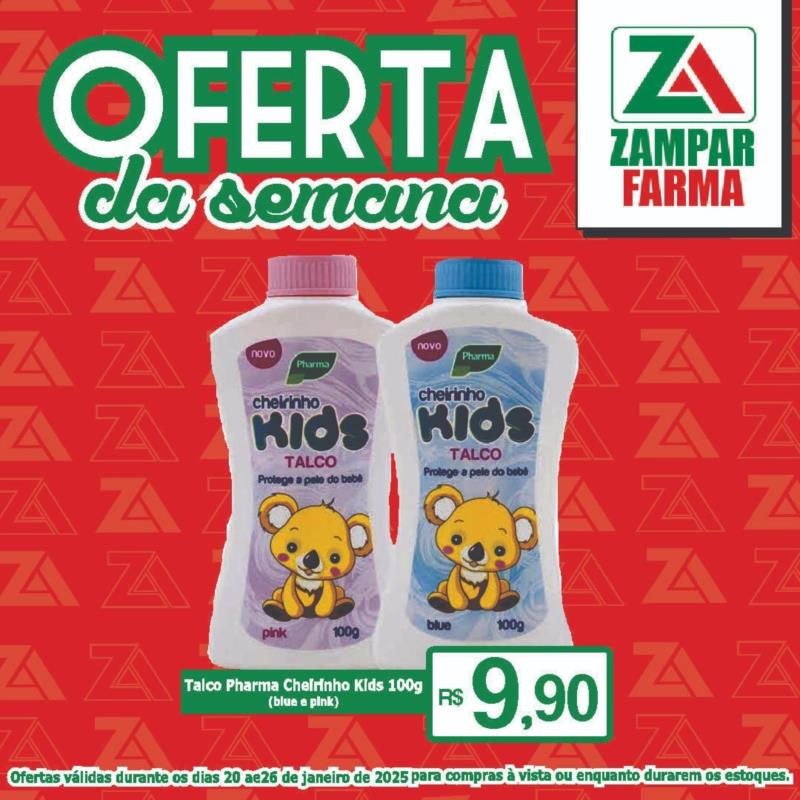 Ofertas da semana na Zampar Farma