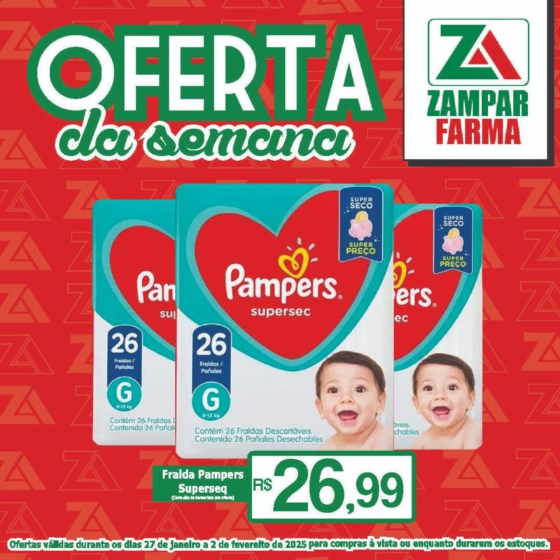 Ofertas da semana na Zampar Farma 