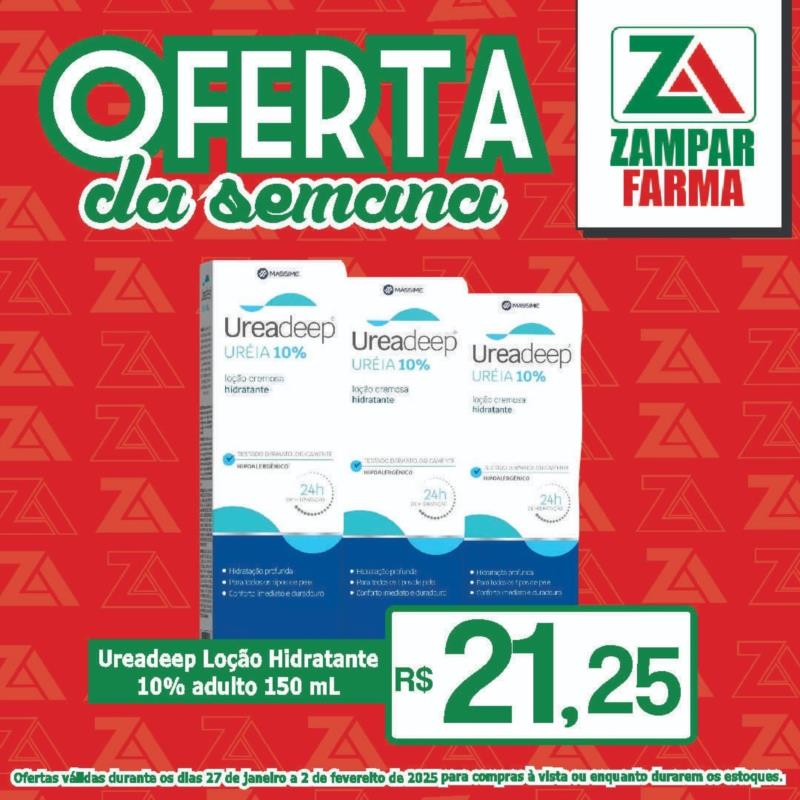 Ofertas da semana na Zampar Farma 