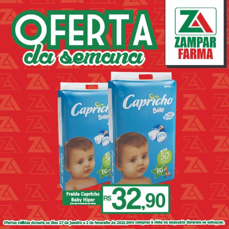 Ofertas da semana na Zampar Farma 