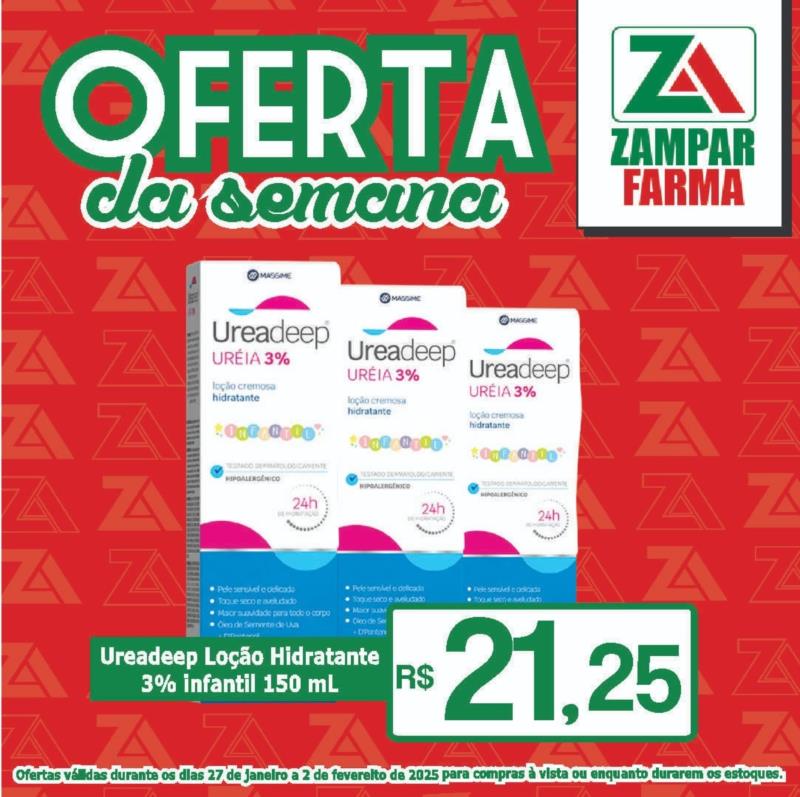 Ofertas da semana na Zampar Farma 