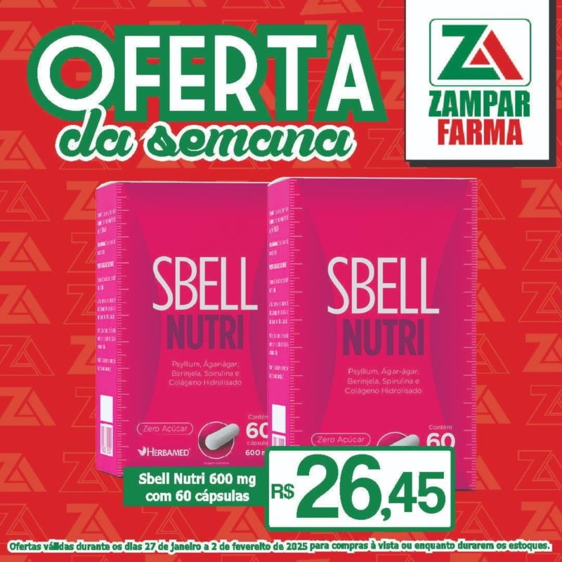 Ofertas da semana na Zampar Farma 