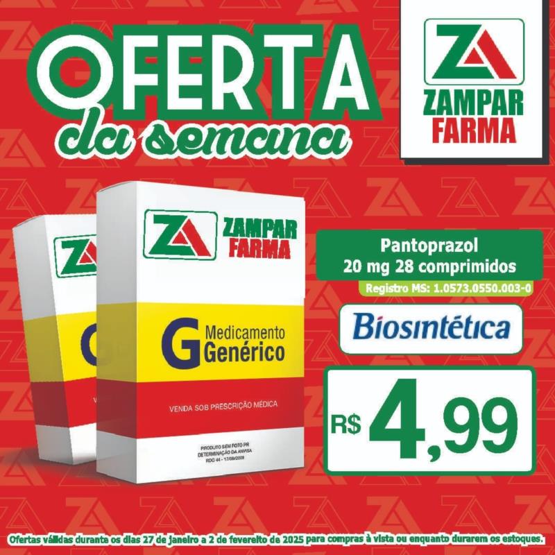 Ofertas da semana na Zampar Farma 