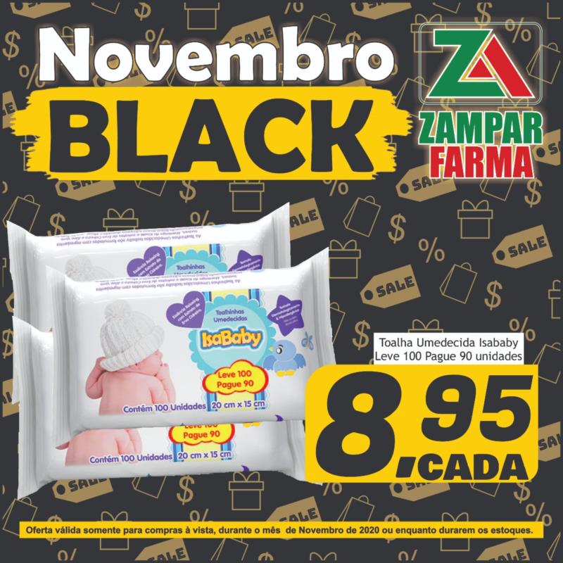 A Black Friday já começou na rede Zampar Farma